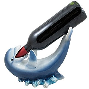 Drinking Dolphin Wine Bottle Holder: Gifts for dolphin lovers