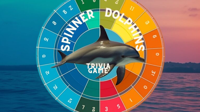 Spin the Wheel of Knowledge: A Trivia Quiz on Spinner Dolphins